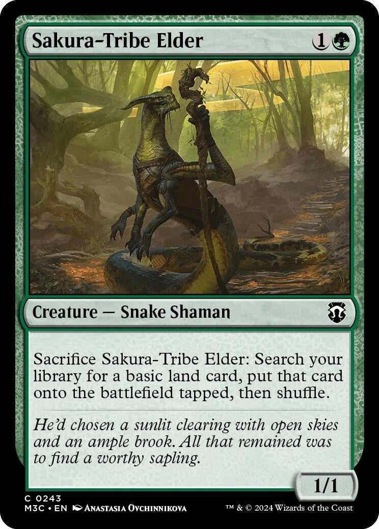 Sakura-Tribe Elder (243) (Commander: Modern Horizons 3)