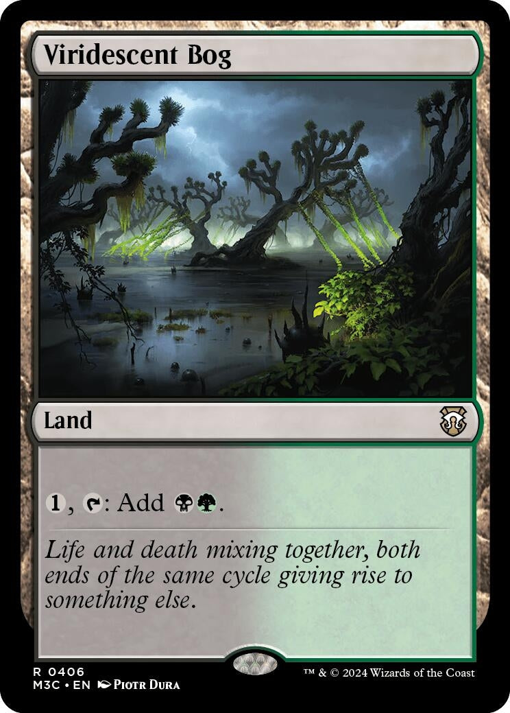 Image for Viridescent Bog (406) - Magic: The Gathering