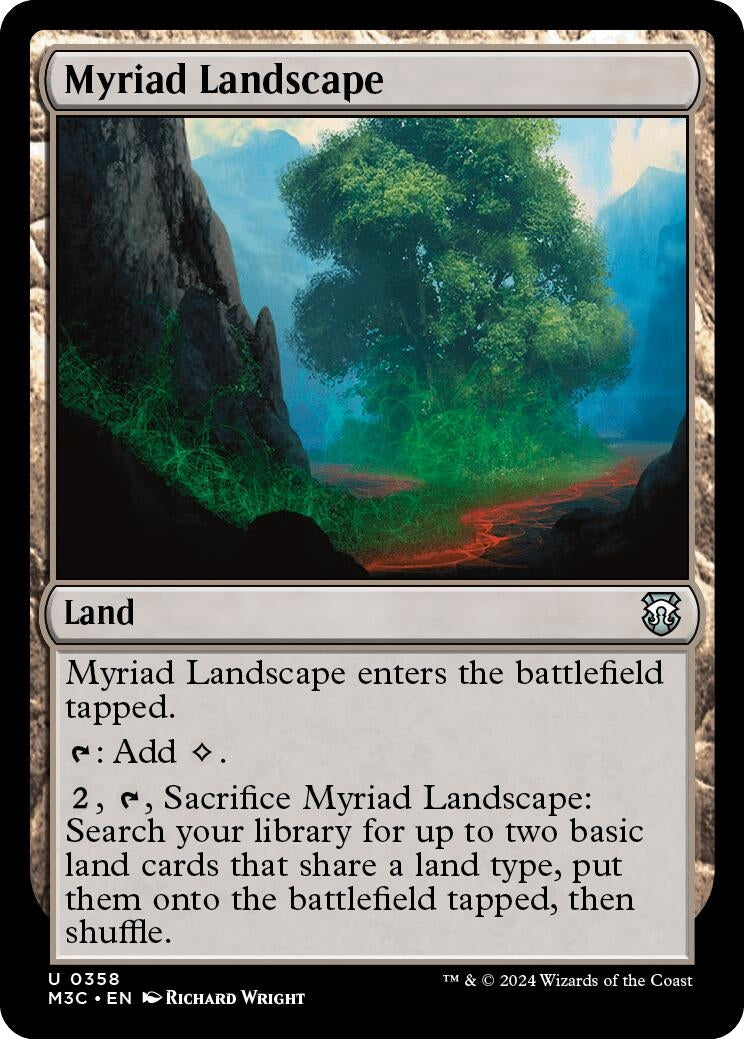 Myriad Landscape (358) (Commander: Modern Horizons 3)