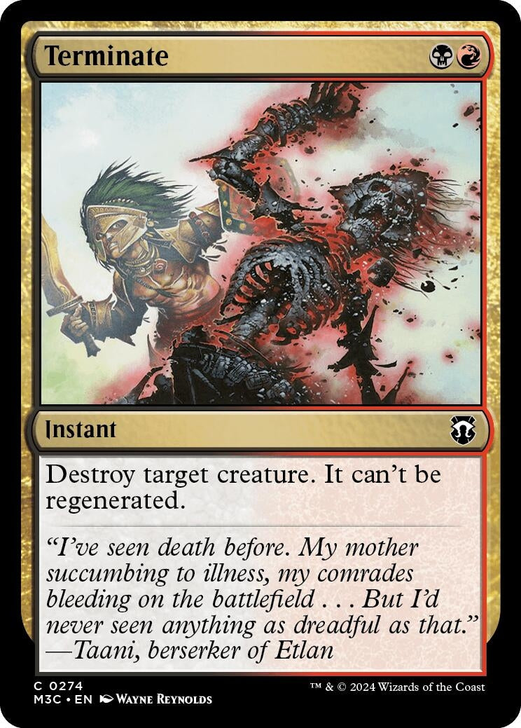 Terminate (274) (Commander: Modern Horizons 3)