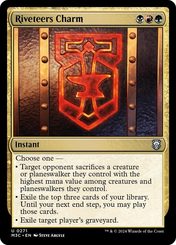 Riveteers Charm (271) (Commander: Modern Horizons 3)