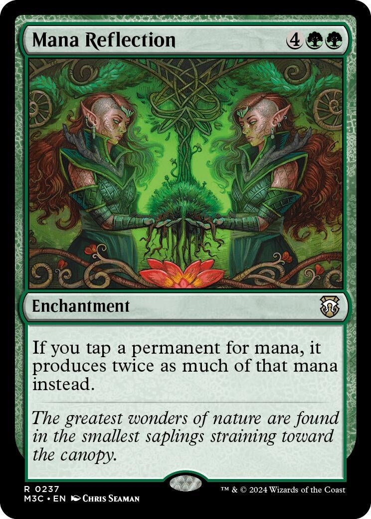 Mana Reflection (Ripple Foil) (237) (Commander: Modern Horizons 3)