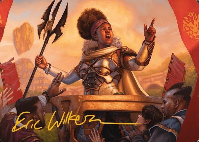 Recruiter of the Guard Art Card (Gold-Stamped Signature) (21) (Art Series: Modern Horizons 3)