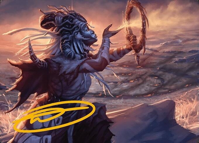 Witch Enchanter Art Card (Gold-Stamped Signature) (16)