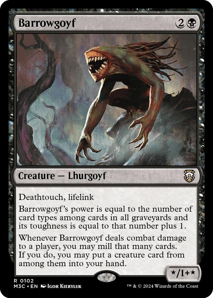 Barrowgoyf (102) (Commander: Modern Horizons 3)