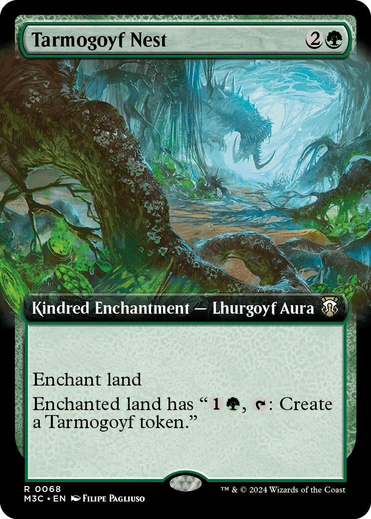 Tarmogoyf Nest (Extended Art) (68) (Commander: Modern Horizons 3)