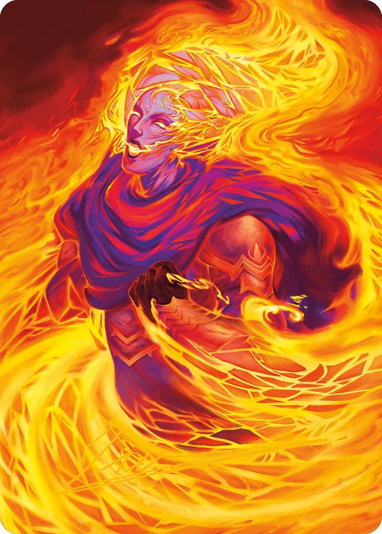 Flare of Duplication Art Card (Gold-Stamped Signature) (38) (Art Series: Modern Horizons 3)