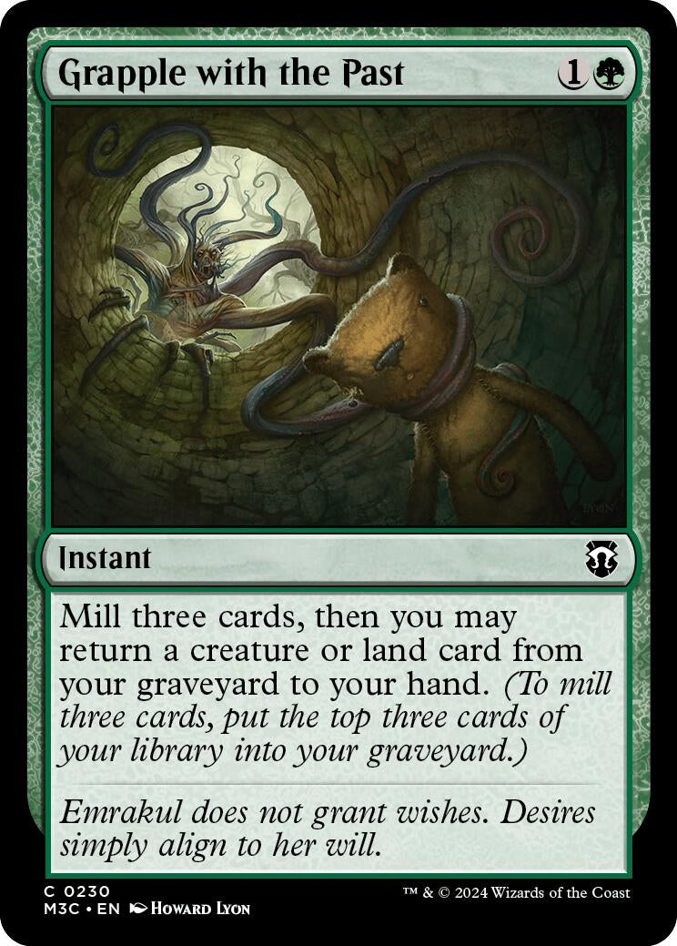 Grapple with the Past (Ripple Foil) (230) (Commander: Modern Horizons 3)