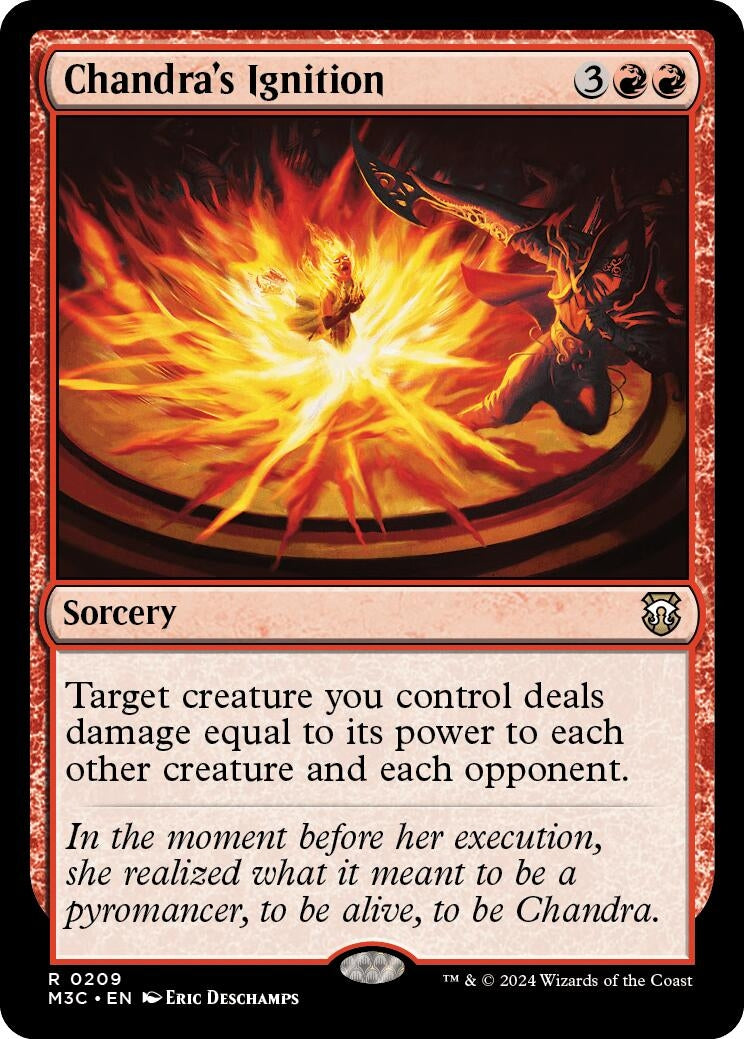 Chandra's Ignition (Ripple Foil) (209) (Commander: Modern Horizons 3)