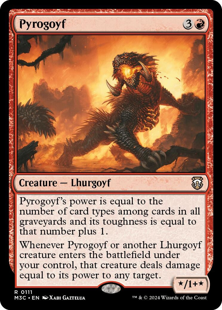 Pyrogoyf (111) (Commander: Modern Horizons 3)