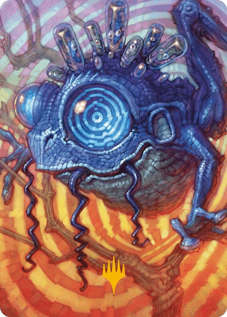 Psychic Frog Art Card (Gold-Stamped Planeswalker Symbol) (41) (Art Series: Modern Horizons 3)