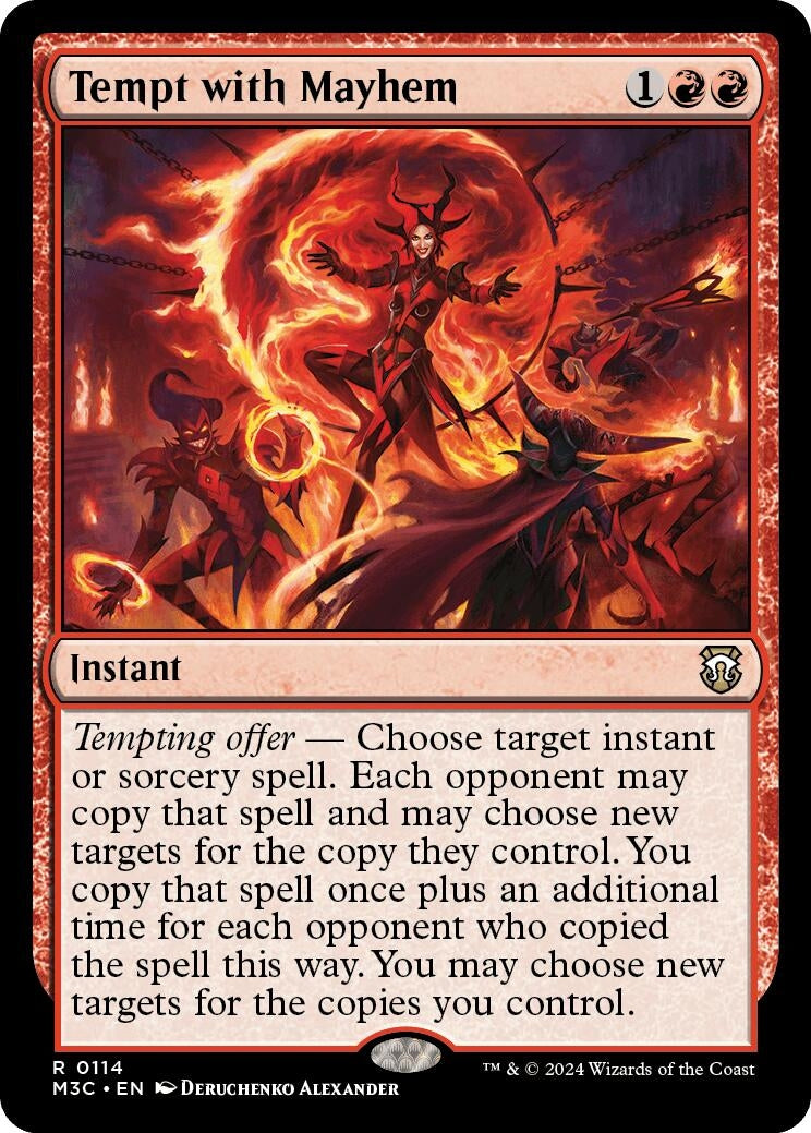 Tempt with Mayhem (114) (Commander: Modern Horizons 3)