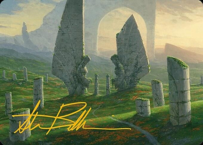 Monumental Henge Art Card (Gold-Stamped Signature) (15) (Art Series: Modern Horizons 3)