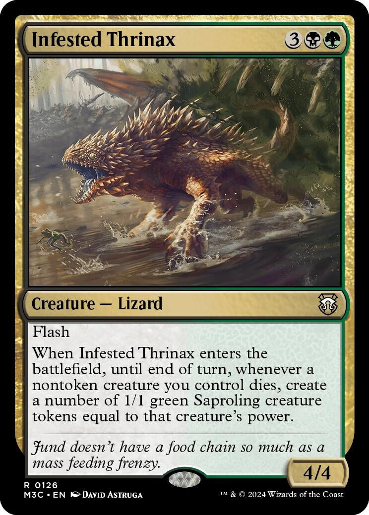 Infested Thrinax (126) (Commander: Modern Horizons 3)