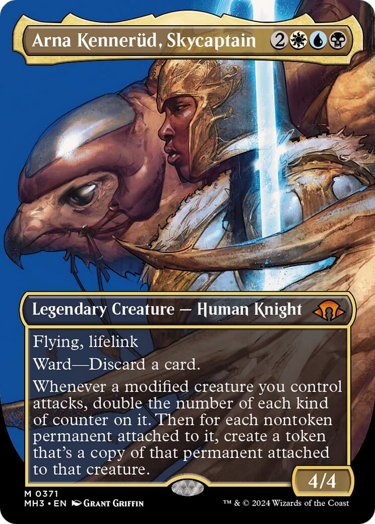 Arna Kennerud, Skycaptain (Borderless) (371) (Modern Horizons 3)