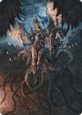 Angelic Aberration Art Card (28) (Art Series: Modern Horizons 3)