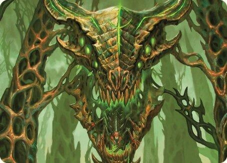 Colossal Dreadmask Art Card (8) (Art Series: Modern Horizons 3)