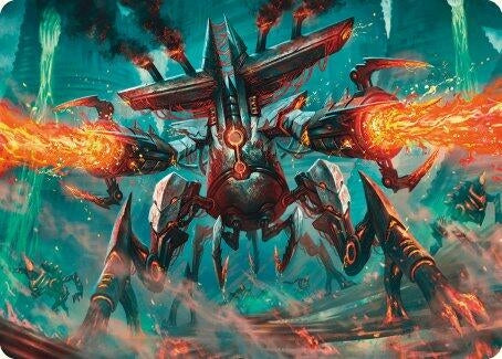 Exterminator Magmarch Art Card (33) (Art Series: Modern Horizons 3)