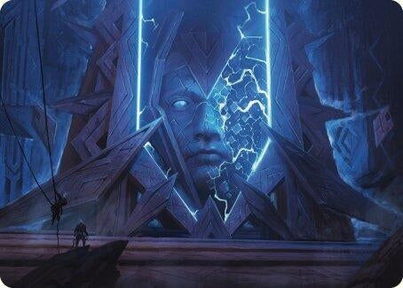 Stone Idol Generator Art Card (35) (Art Series: Modern Horizons 3)