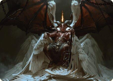 Shilgengar, Sire of Famine Art Card (4) (Art Series: Modern Horizons 3)