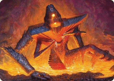 Molten Gatekeeper Art Card (5) (Art Series: Modern Horizons 3)