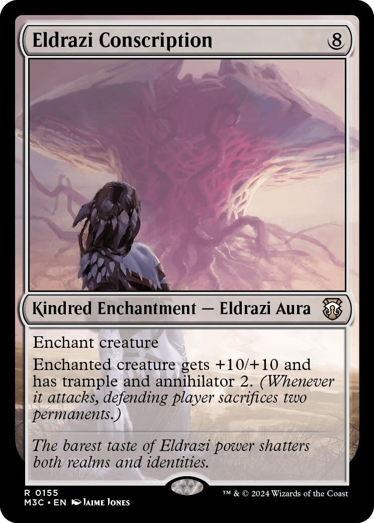 Eldrazi Conscription (Ripple Foil) (155) (Commander: Modern Horizons 3)