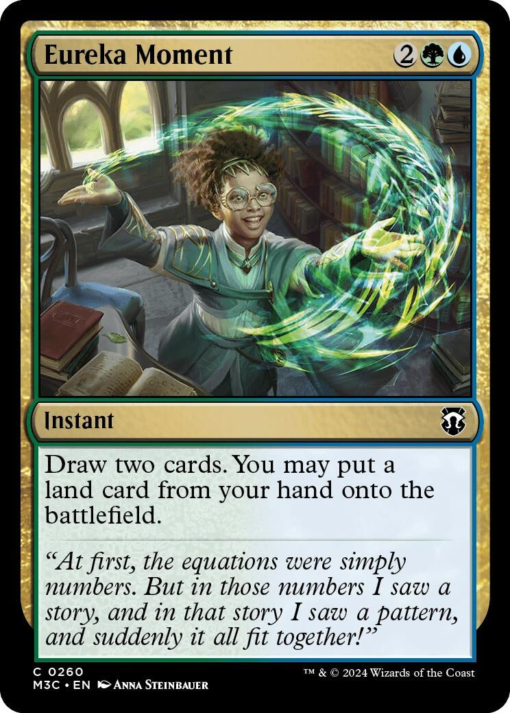 Eureka Moment (Ripple Foil) (260) (Commander: Modern Horizons 3)