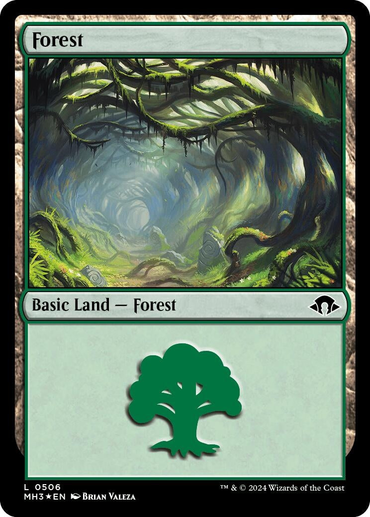 Forest (0506) (Ripple Foil) (506) (Modern Horizons 3)