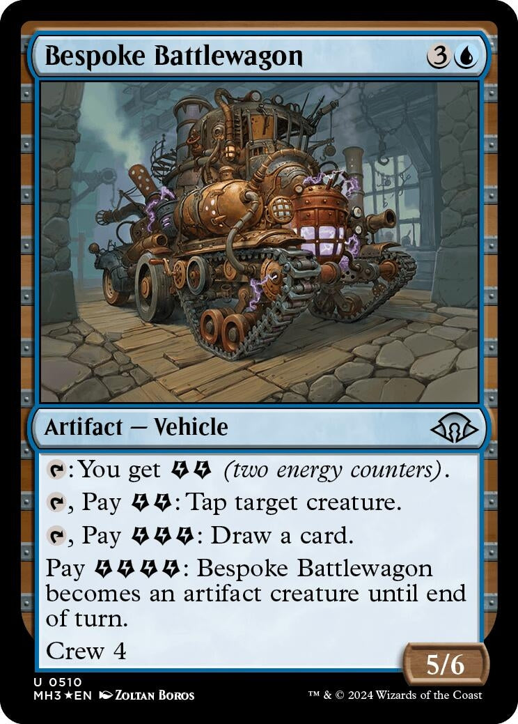 Bespoke Battlewagon (Ripple Foil) (510) (Modern Horizons 3)