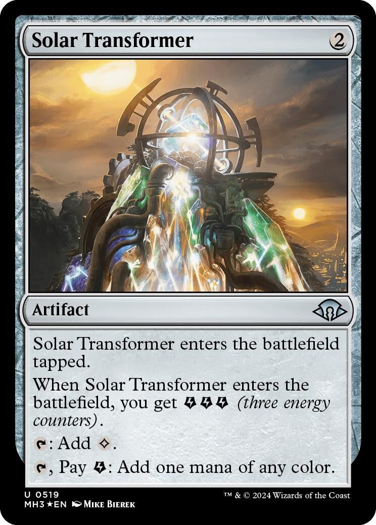 Solar Transformer (Ripple Foil) (519) (Modern Horizons 3)
