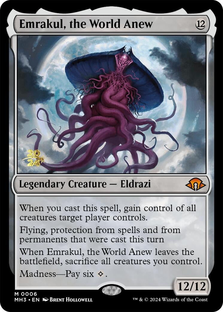 Emrakul, the World Anew (6) (Prerelease Cards)