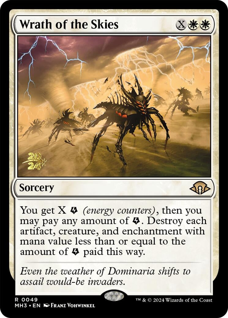Wrath of the Skies (49) (Prerelease Cards)