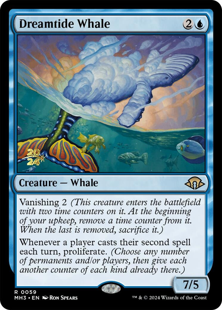 Dreamtide Whale (59) (Prerelease Cards)