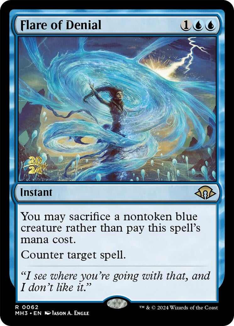 Flare of Denial (62) (Prerelease Cards)