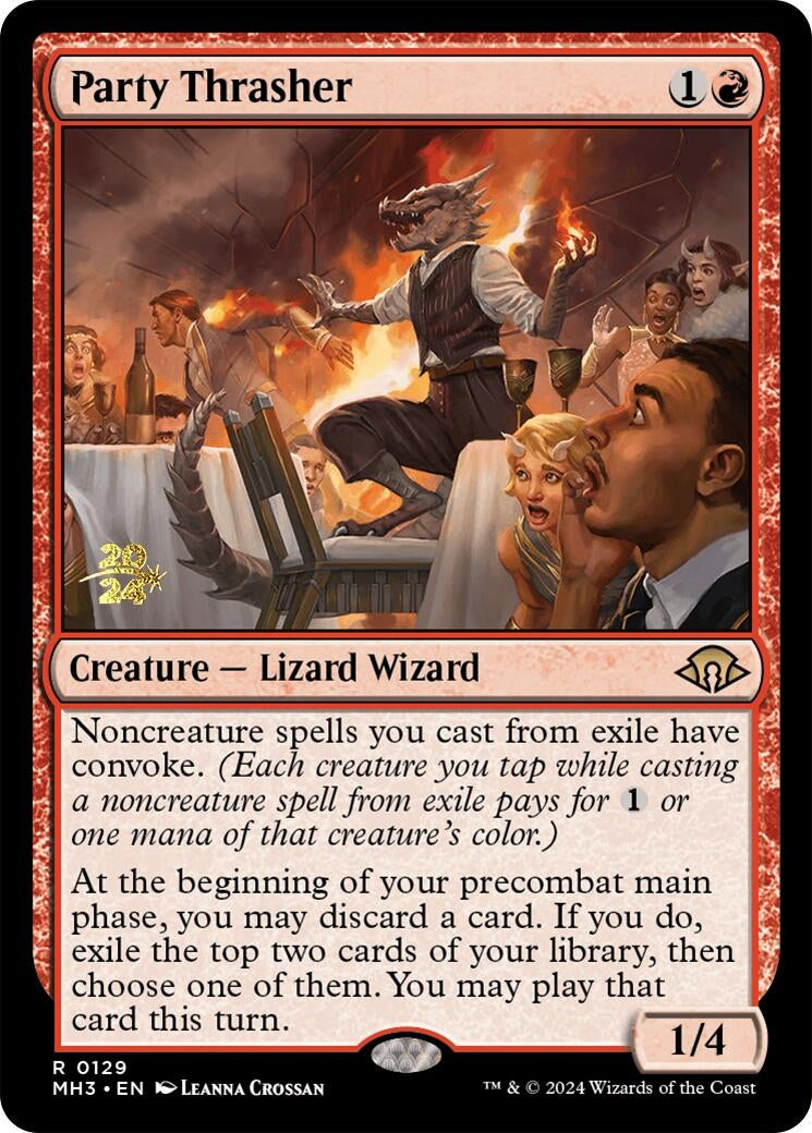 Party Thrasher (129) (Prerelease Cards)