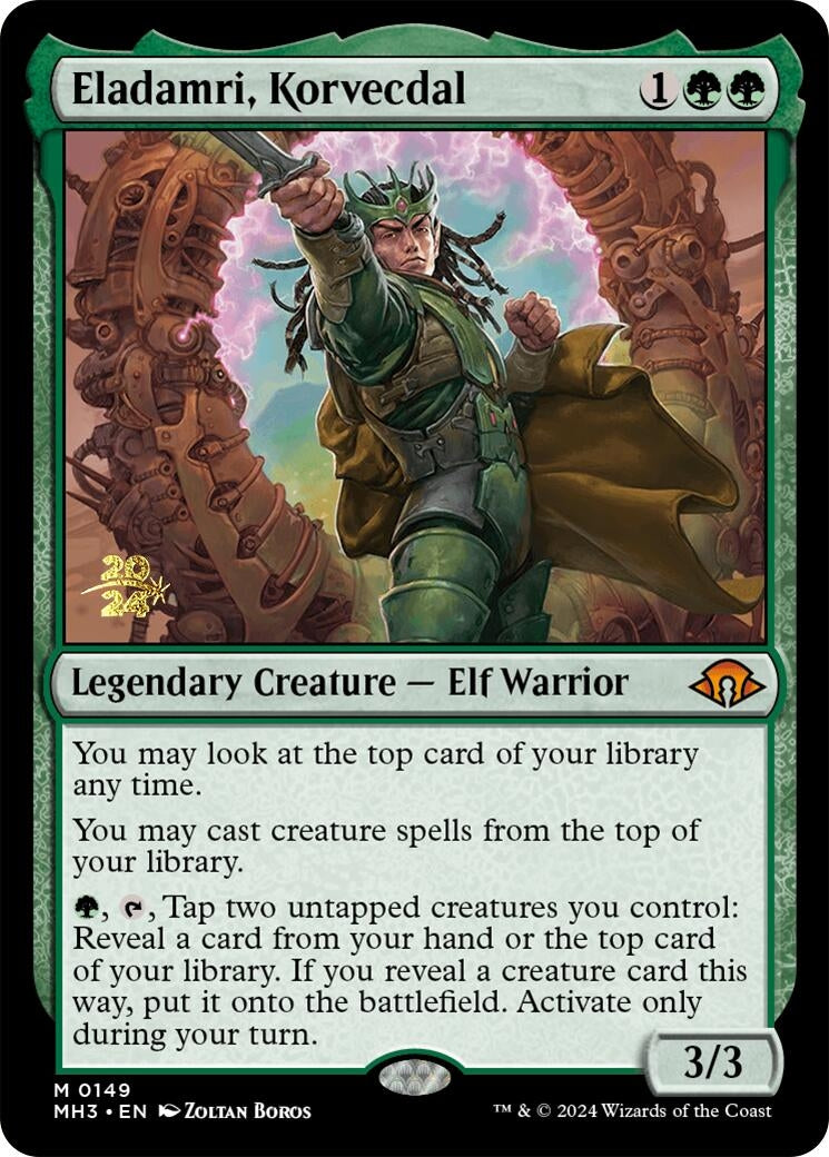 Eladamri, Korvecdal (149) (Prerelease Cards)