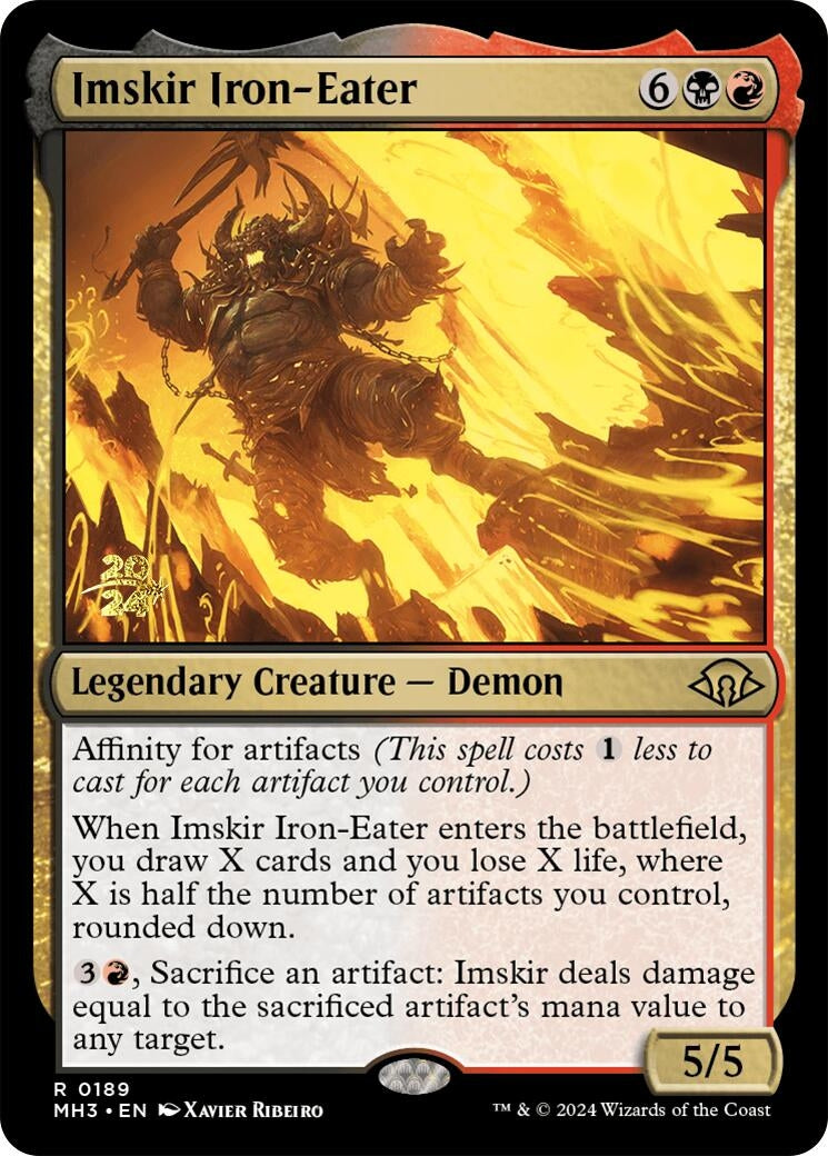 Imskir Iron-Eater (189) (Prerelease Cards)