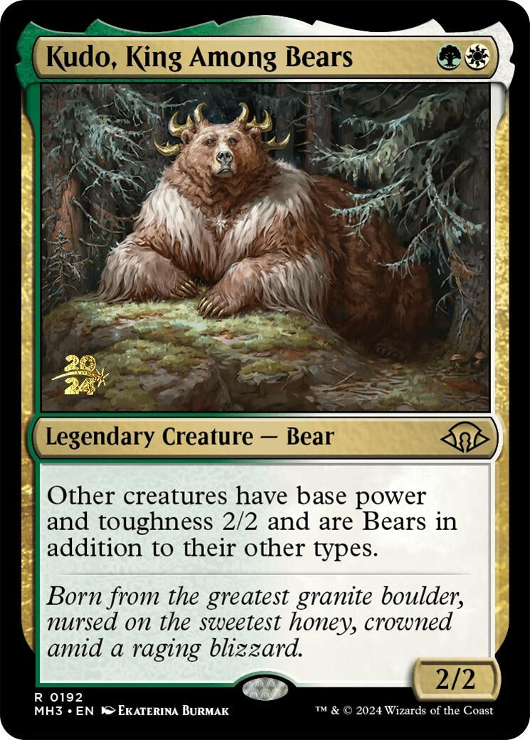 Kudo, King Among Bears (192) (Prerelease Cards)