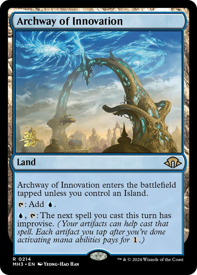 Archway of Innovation (214) (Prerelease Cards)