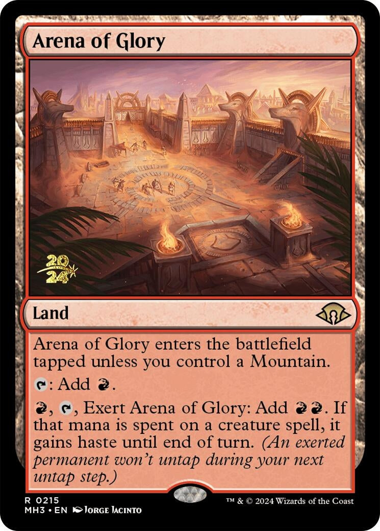Arena of Glory (215) (Prerelease Cards)