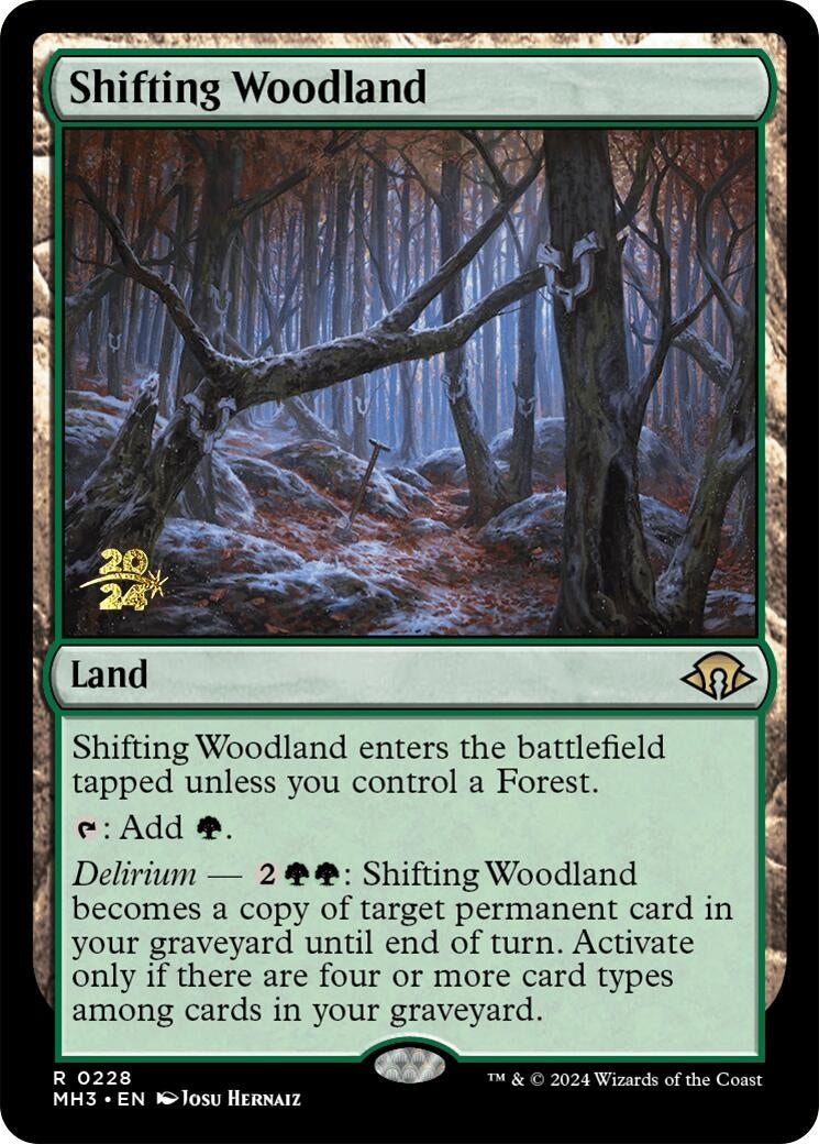 Shifting Woodland (228) (Prerelease Cards)