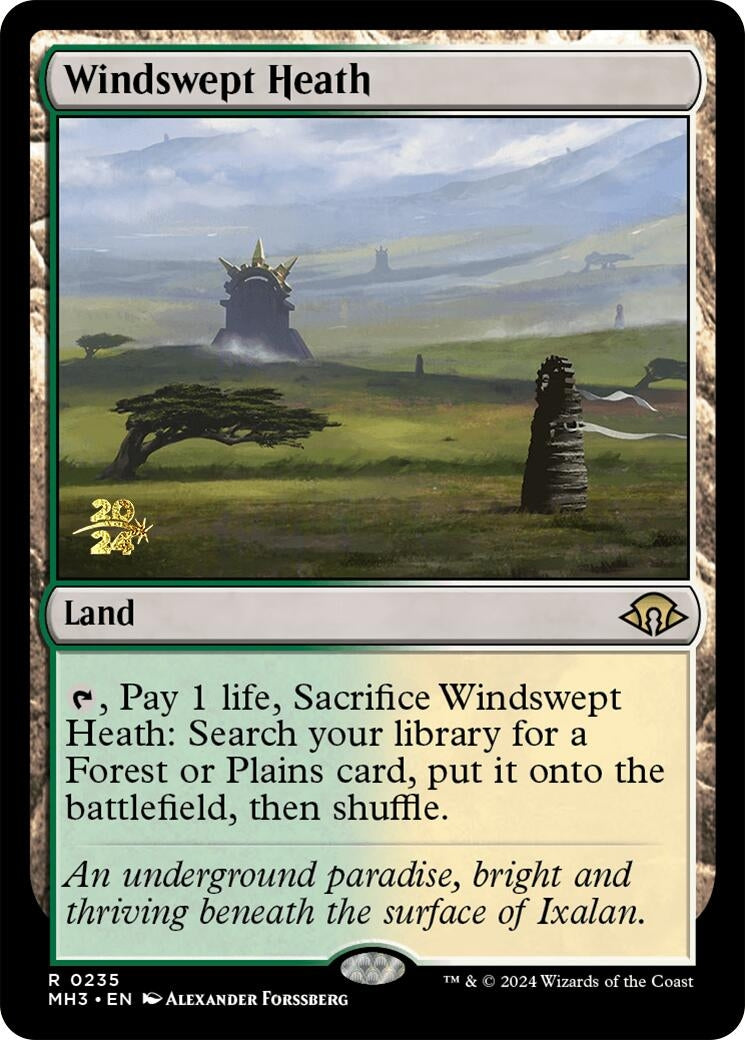 Windswept Heath (235) (Prerelease Cards)