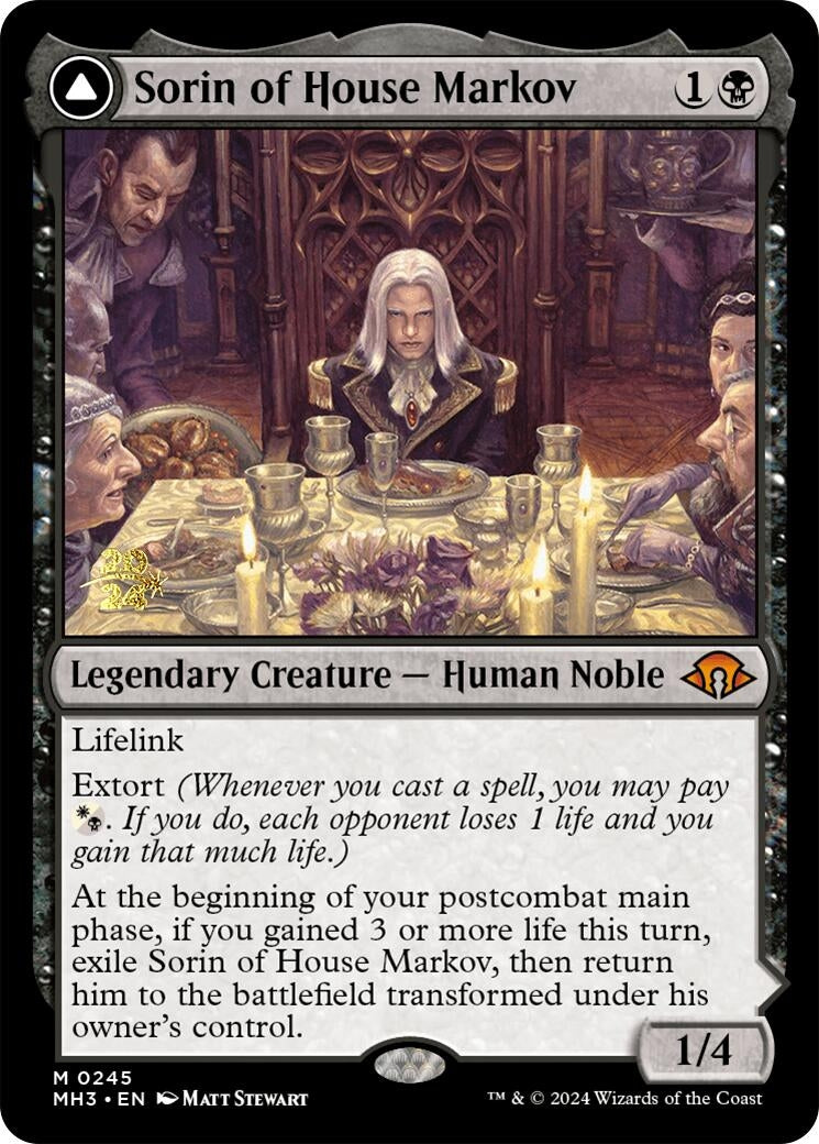 Sorin of House Markov (245) (Prerelease Cards)
