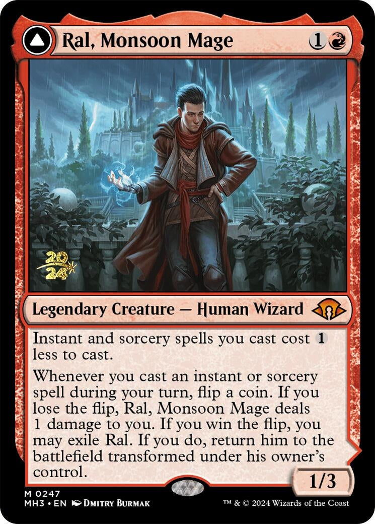 Ral, Monsoon Mage (247) (Prerelease Cards)
