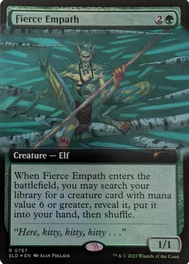 Fierce Empath (Extended Art) (767) (Secret Lair Drop Series)