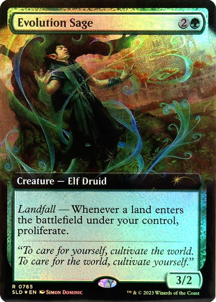 Evolution Sage (Extended Art) (765) (Secret Lair Drop Series)