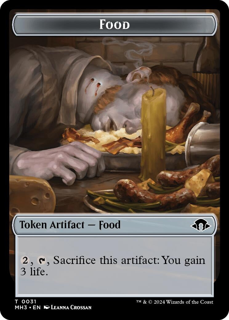 Food // Energy Reserve Double-Sided Token (31 // 36) (Modern Horizons 3)