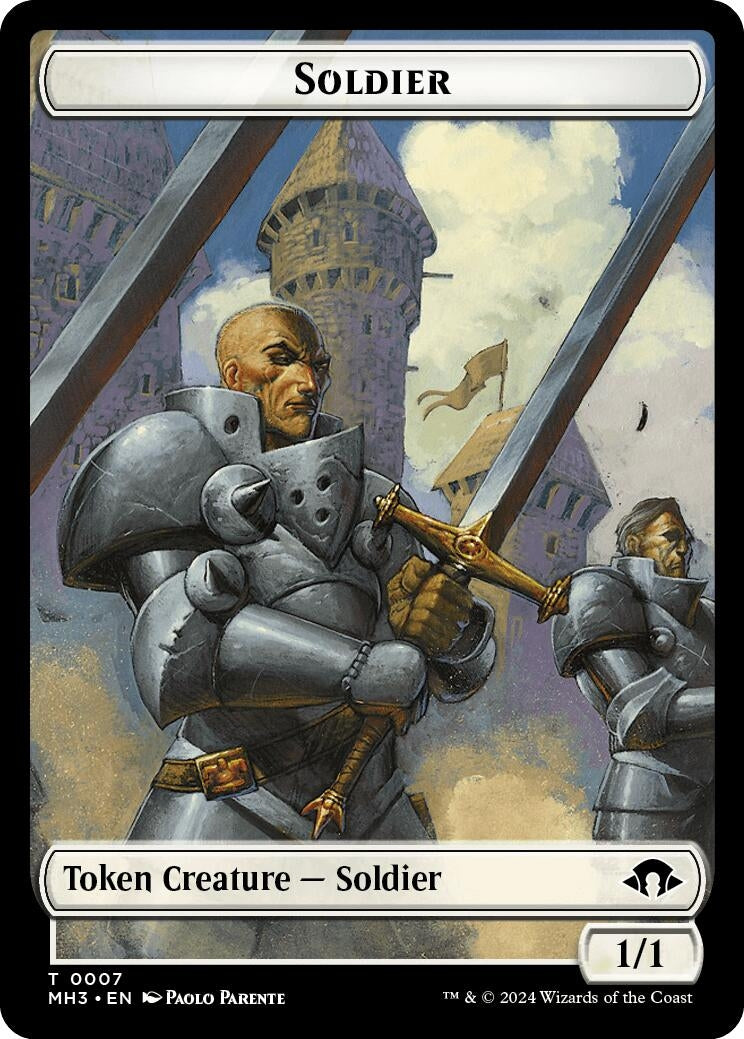 Soldier Token (7) (Modern Horizons 3)