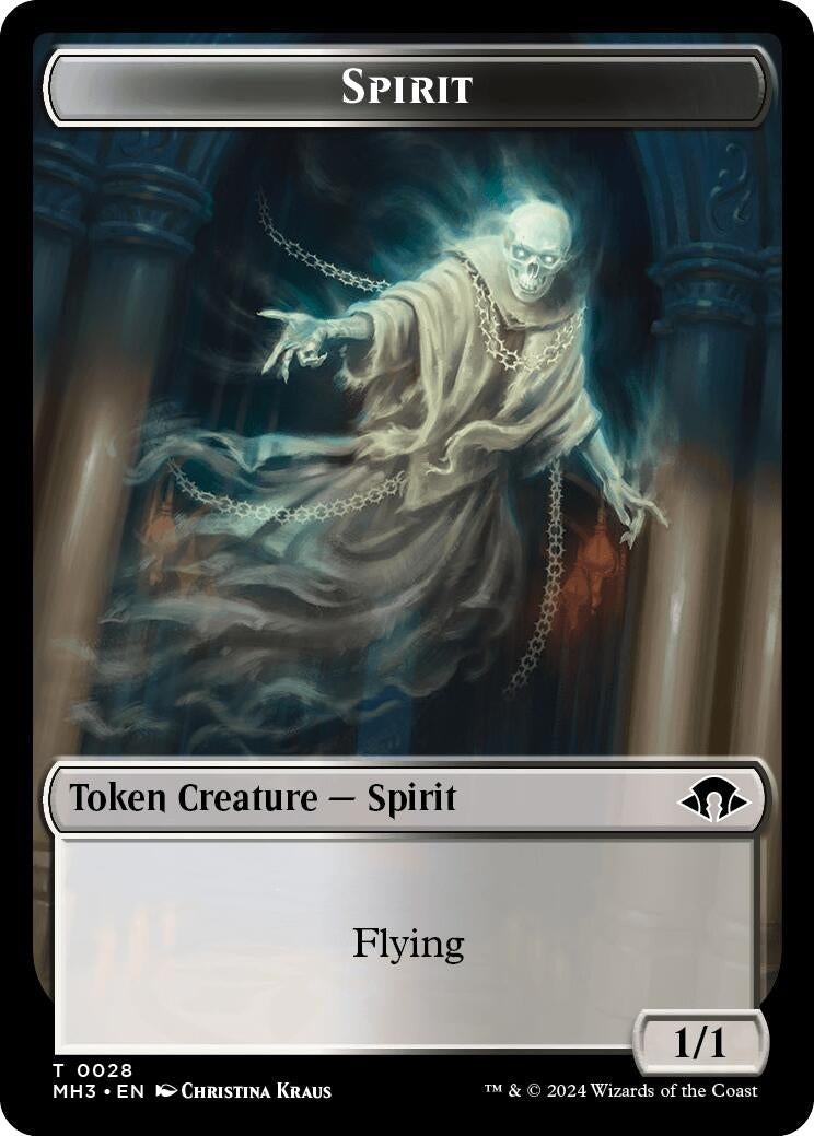 Spirit Token (0028) (28) (Modern Horizons 3)