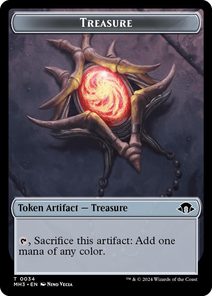 Image for Treasure Token (34) - Magic: The Gathering